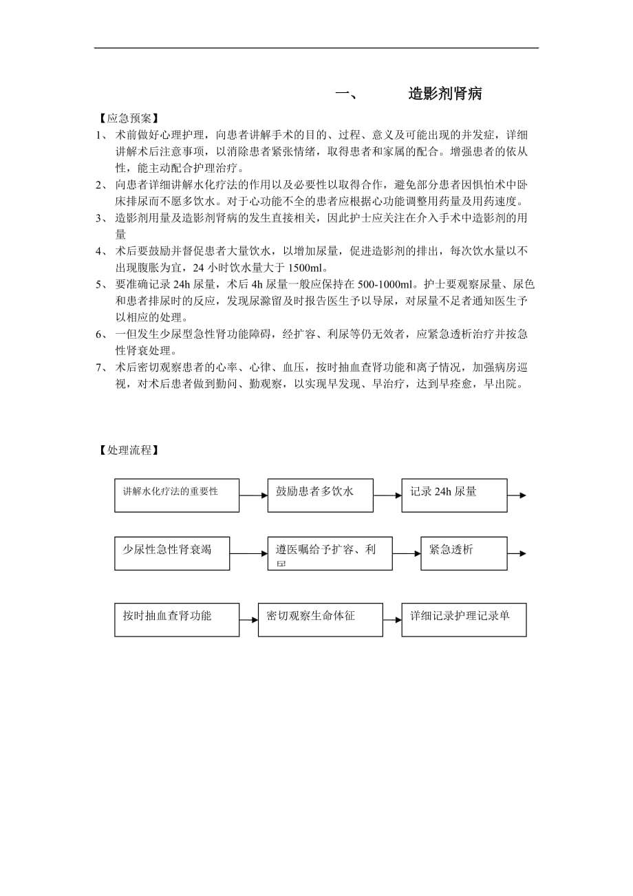 介入并发症应急预案与处理流程.doc_第1页