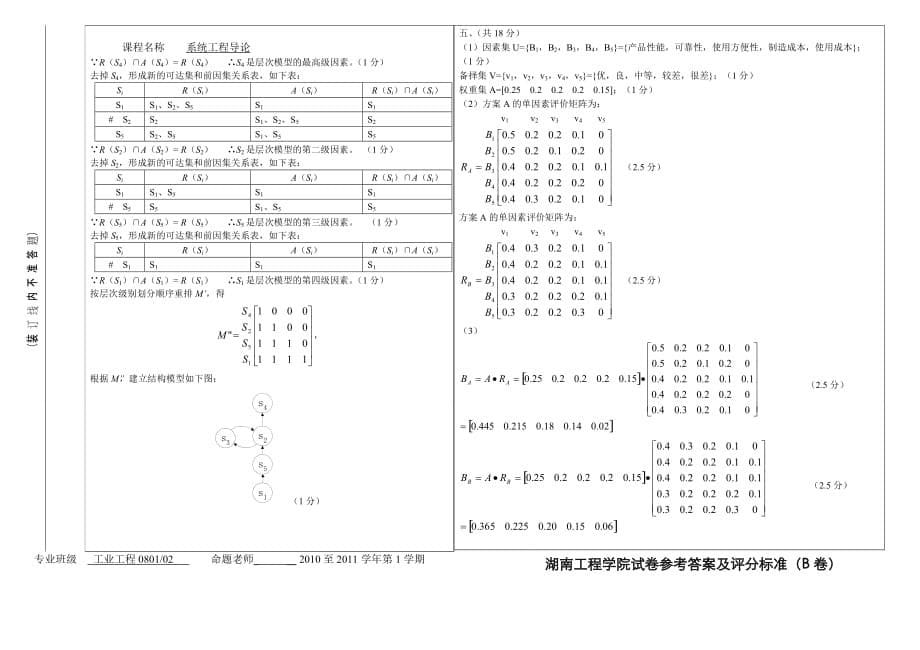 系统工程导论08试卷B1_第5页