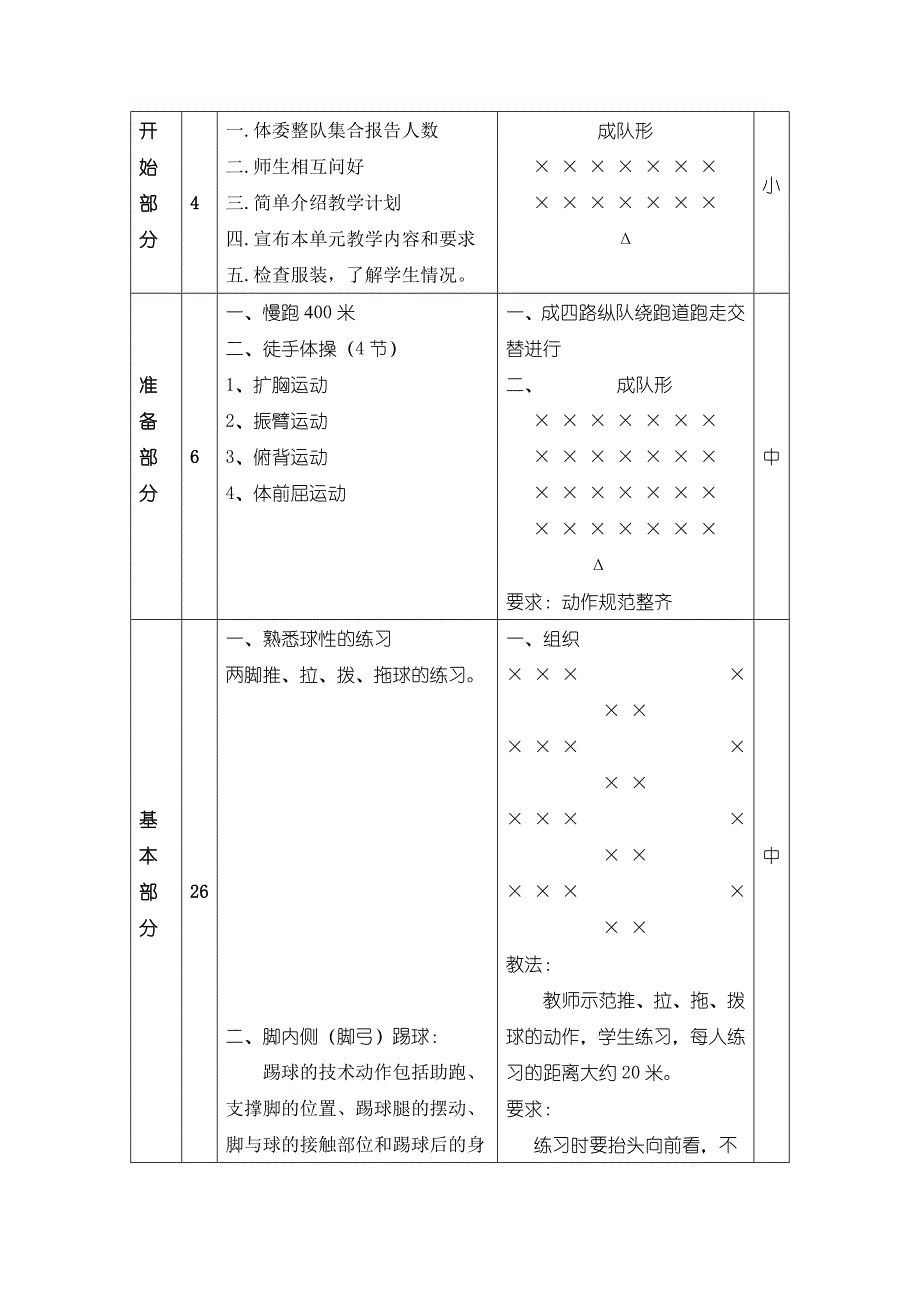 小学体育水平三足球单元教案1资料_第2页