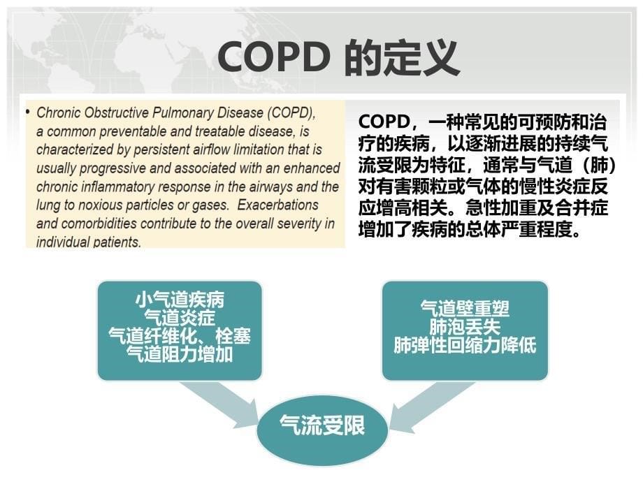 2015年慢性阻塞性肺病诊疗治疗(gold)_第5页