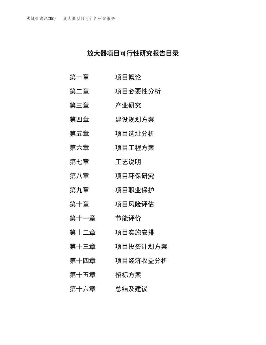 放大器项目可行性研究报告（总投资5000万元）（23亩）_第2页