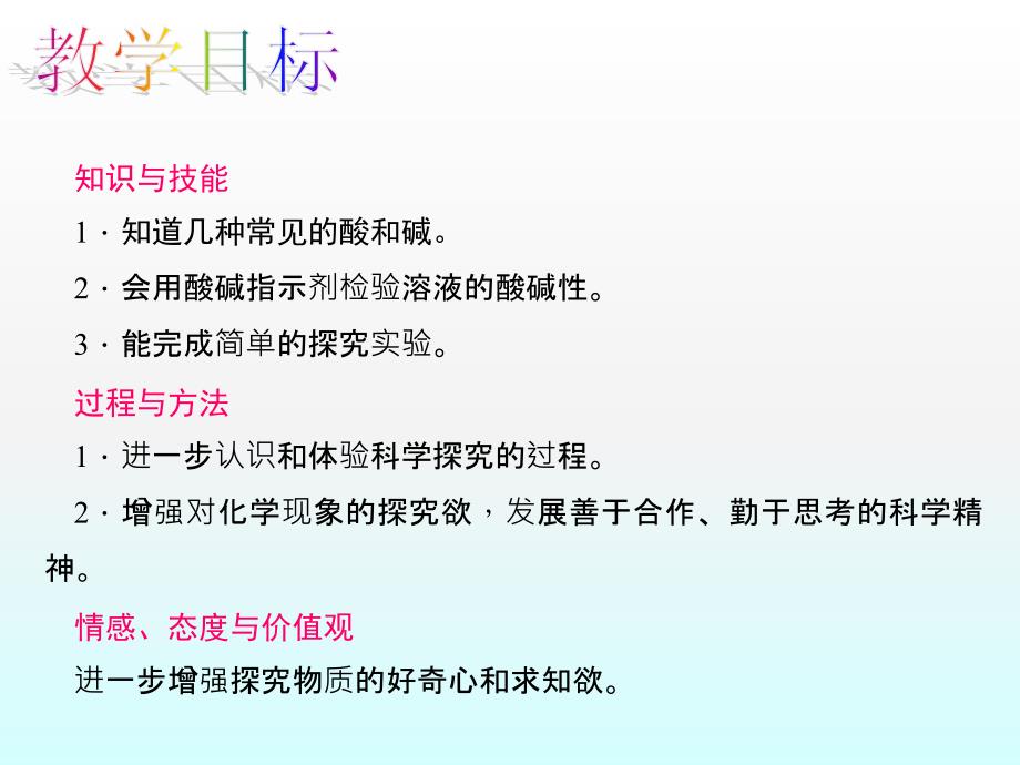 2016届九年级化学教学课件第10单元《酸和碱》课题1《常见酸和碱》._第3页