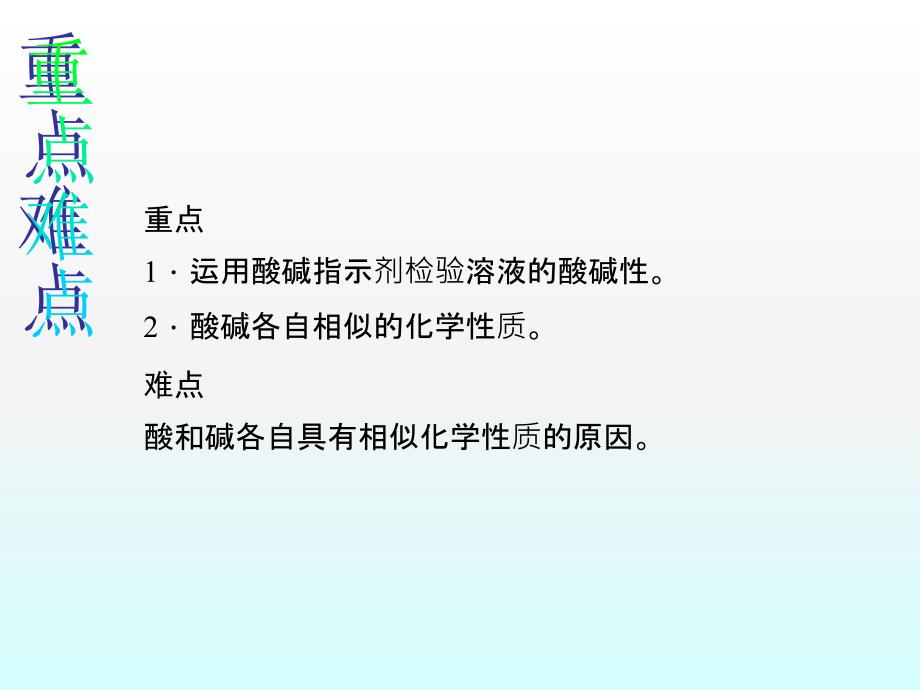 2016届九年级化学教学课件第10单元《酸和碱》课题1《常见酸和碱》._第4页