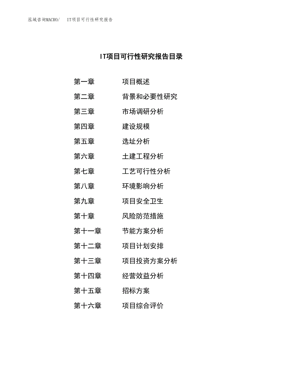 IT项目可行性研究报告（总投资19000万元）（87亩）_第2页