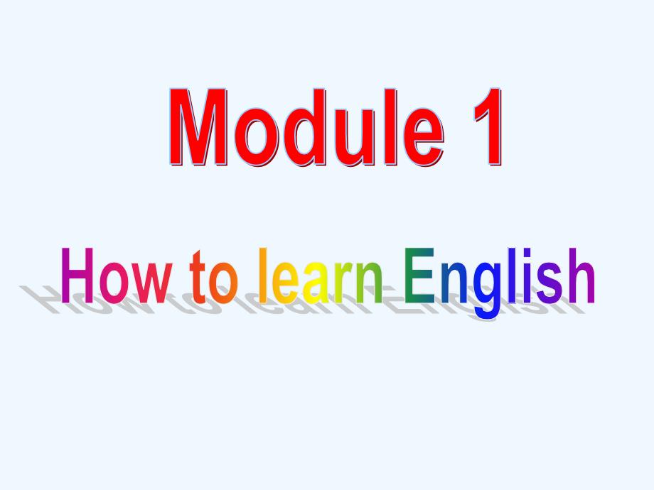 （精品教育）module 1 unit 2 课件1_第1页