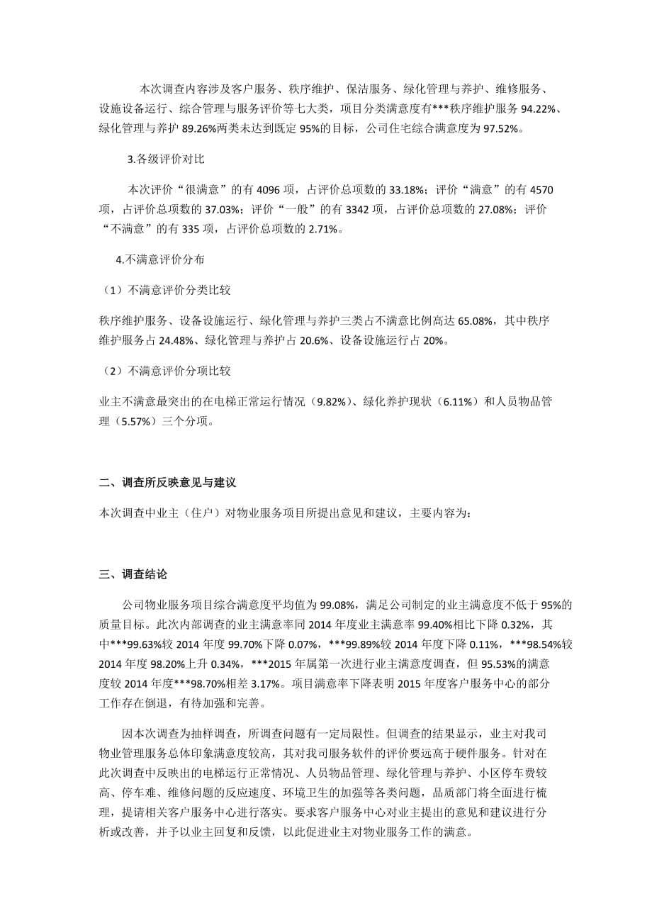 2018年度深圳住宅物业满意度调研报告模板_第2页