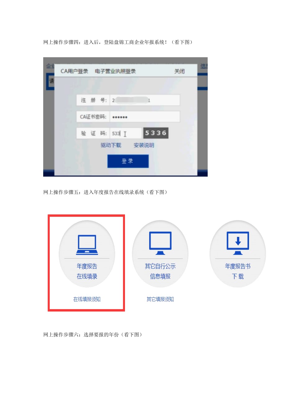 盘锦工商年检网上申报流程(最新版).doc_第3页