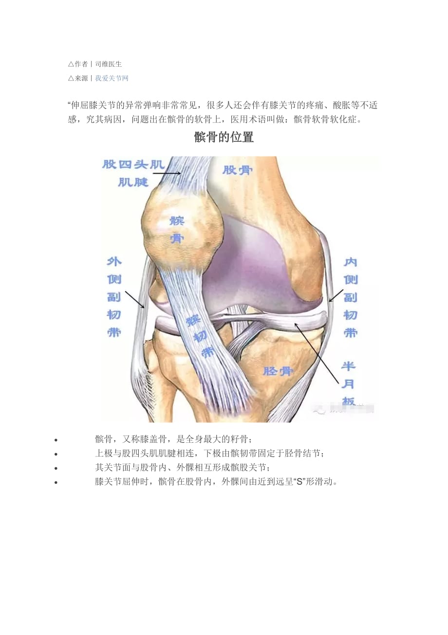 浅谈髌骨软骨软化症.doc_第1页