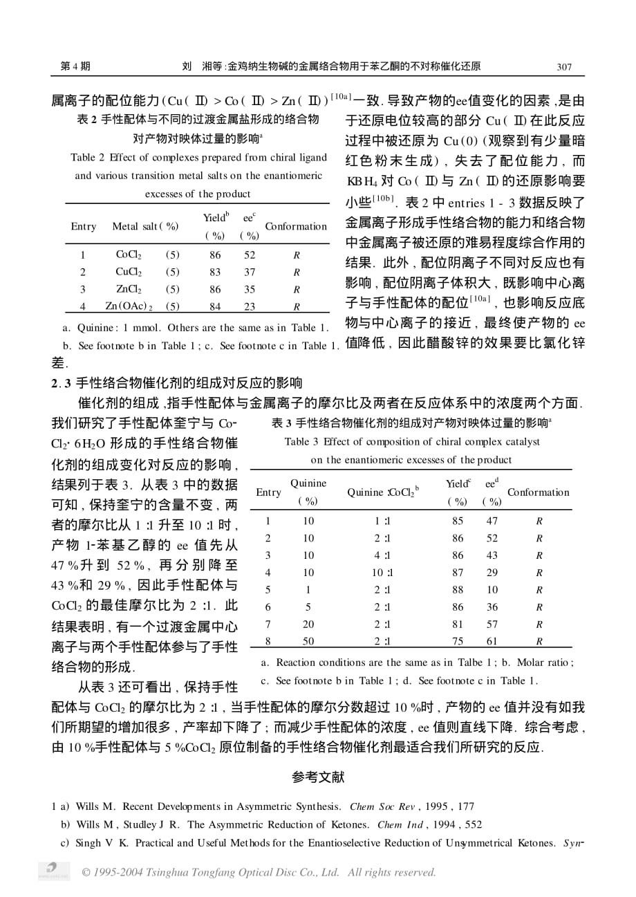 金鸡纳生物碱的金属络合物用于_第3页