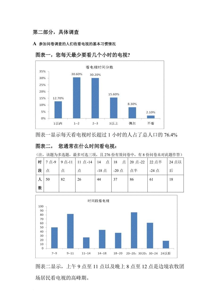 调查报告1 电视部分_第5页