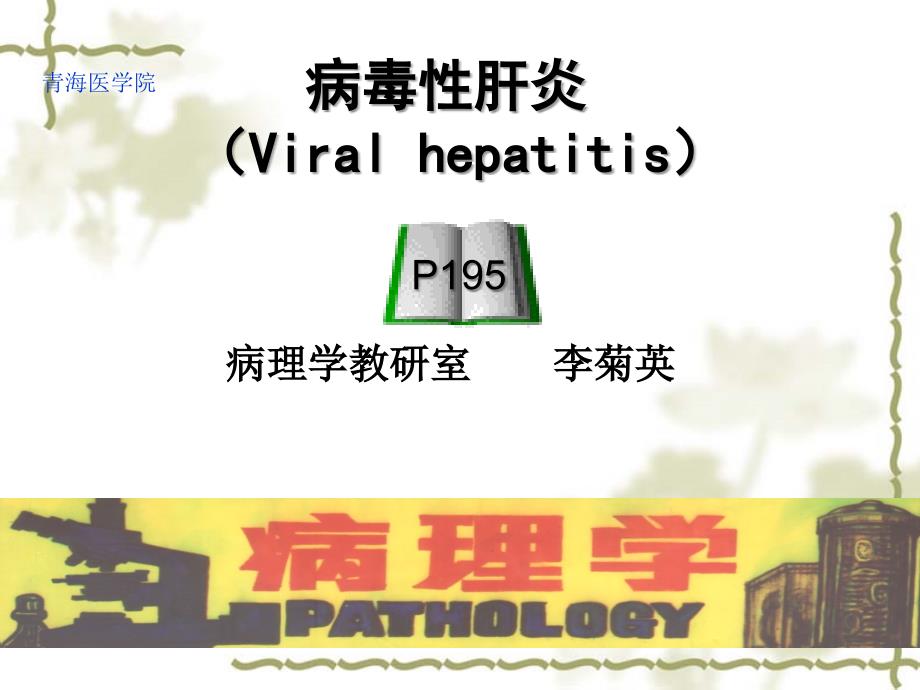 病毒性肝炎（viral hepatitis）_第1页