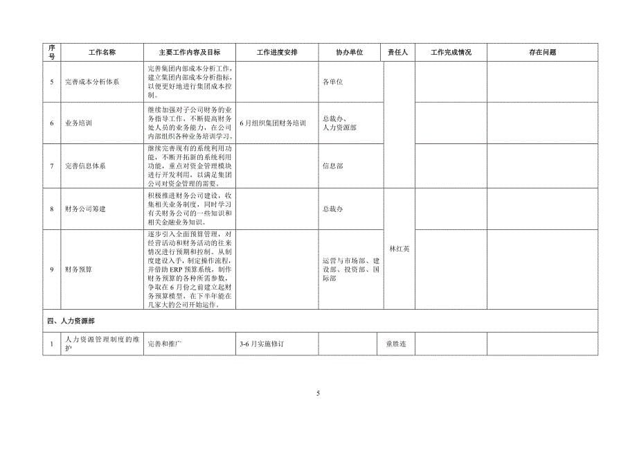 紫金矿业集团工作计划书.doc_第5页