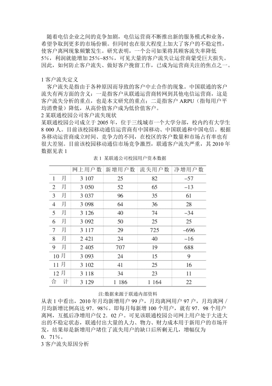 移动通信行业客户流失原因及对策.doc_第2页