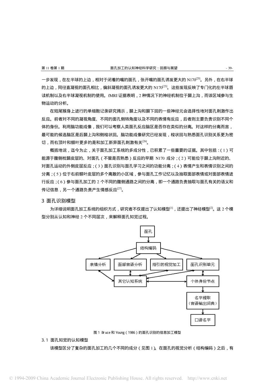 面孔加工的认知神经科学研究回顾与展望_第5页