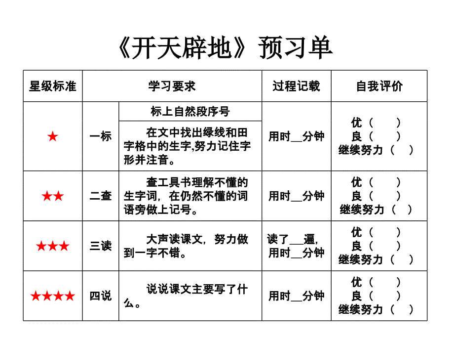 四年级上册语文课件－13《开天辟地》｜苏教版_第1页