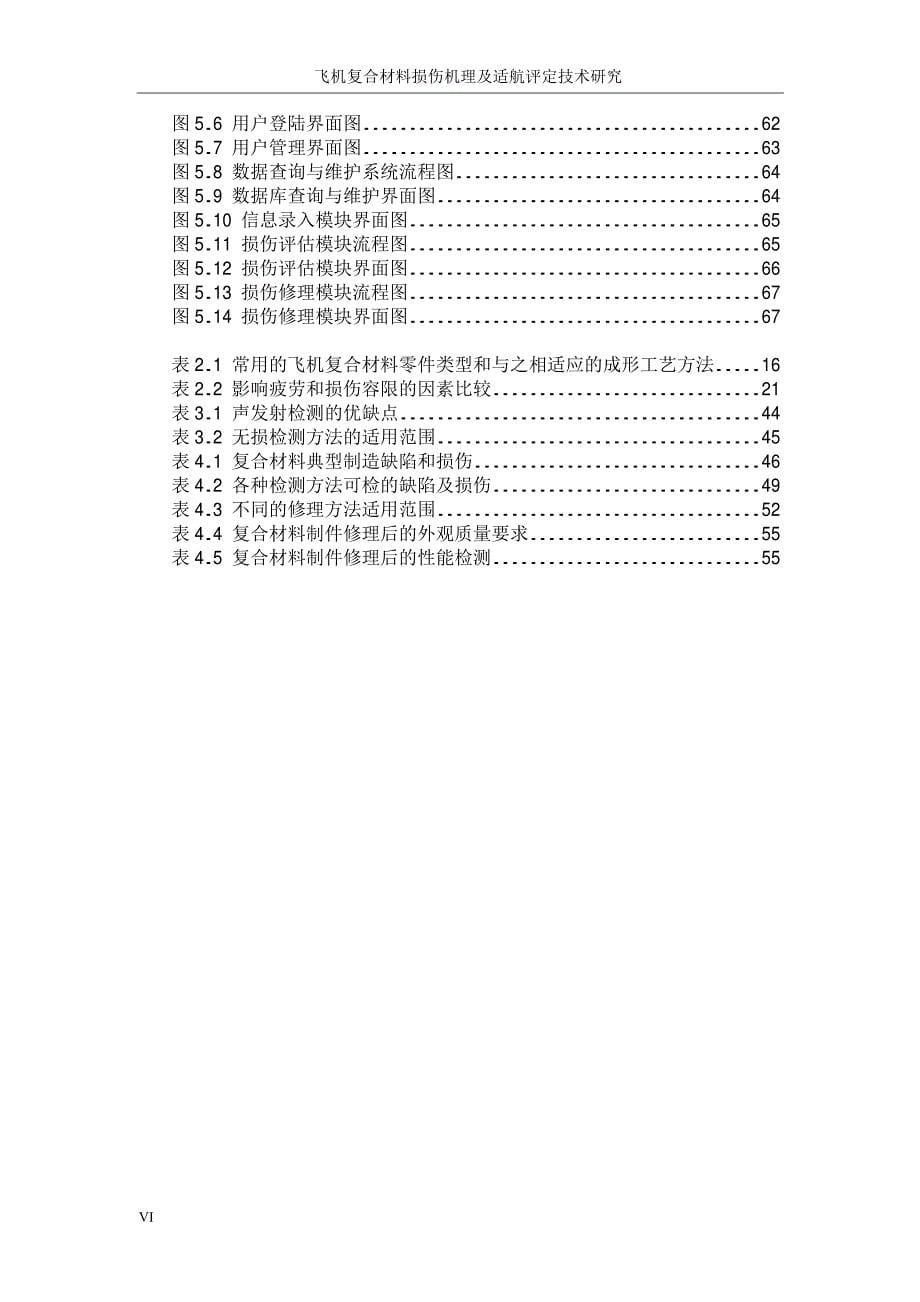 飞机复合材料损伤机理及适航评定技术研究_第5页