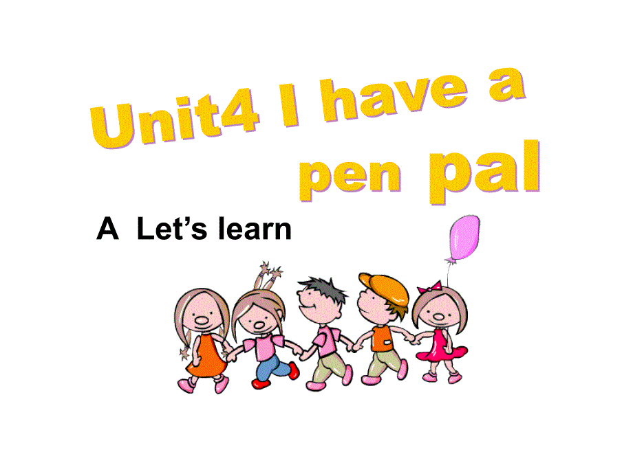 人教（pep）六年级上册英语课件：unit 4 i have a pen pal第一课时2_第1页