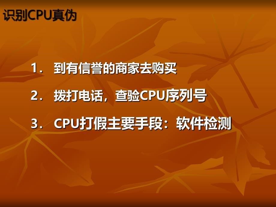 cpu选购公开课_第5页