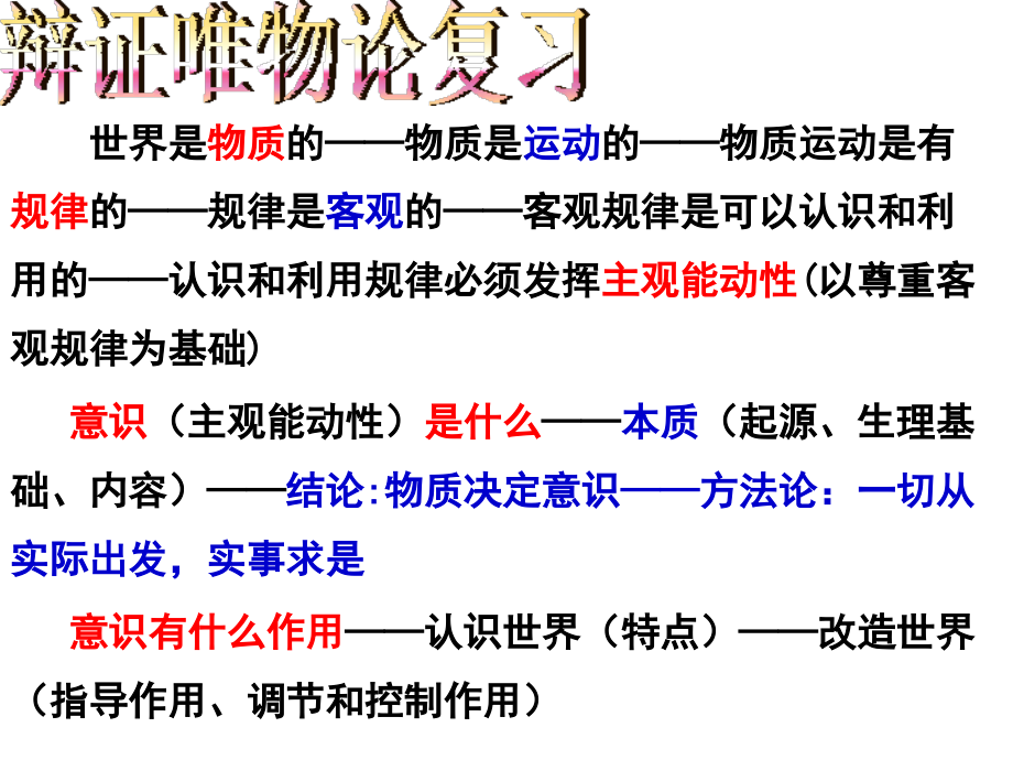 辩证唯物论复习2017汇总_第3页