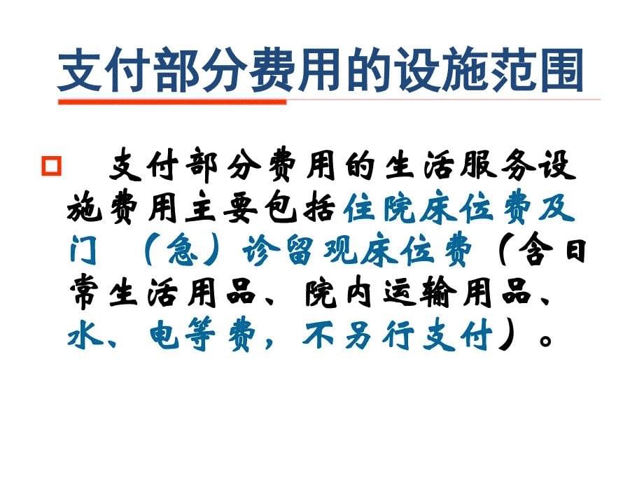 国家基本医疗保险医疗服务设施范围课件汇总创新._第5页