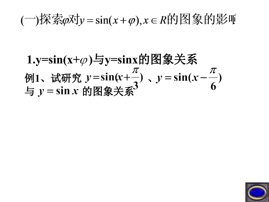 必修四1.5《函数y=asin(ωx+φ)的图象》课件_第3页