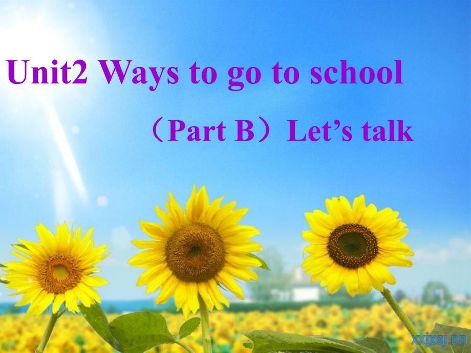 六上unit2 ways to go to school_第1页