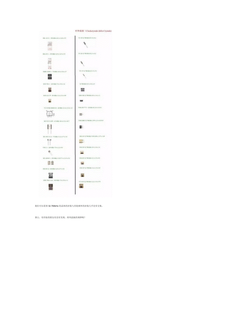 为什么32768hz的晶振封装这么另类_第2页