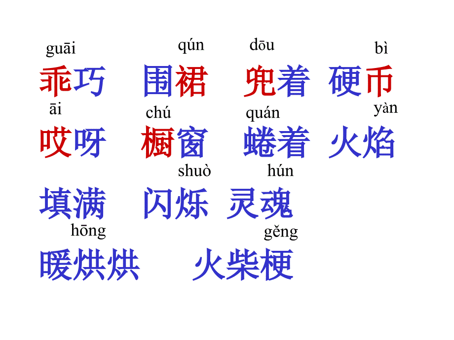 六年级语文下册14课《卖火柴的小女孩-》ppt课件_第3页