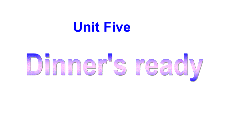 四年级上册英语课件-unit 5dinners ready a 人教（pep）_第2页