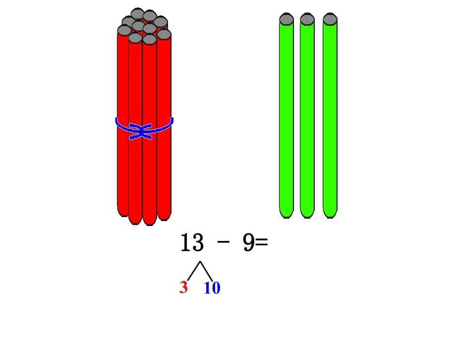 一年级上册数学课件-9.3《20以内数的退位减法》 北京版_第5页