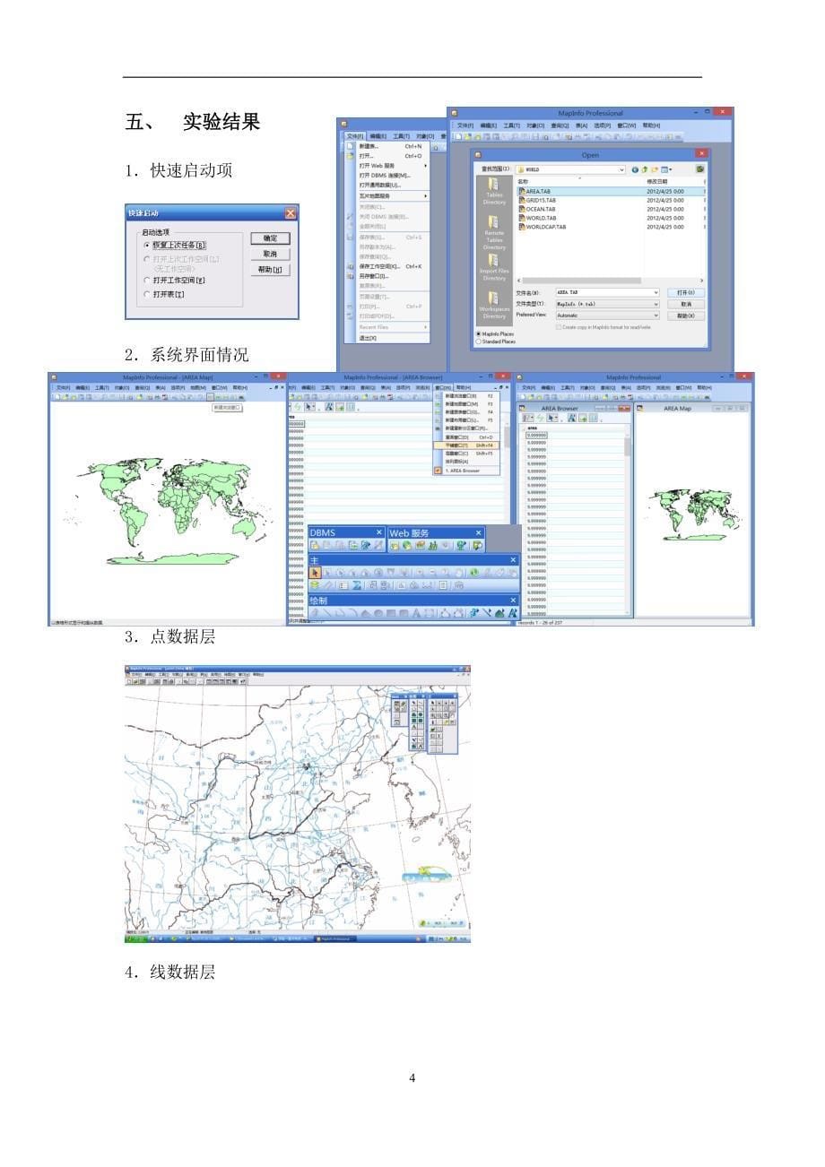地理信息系统实验报告(00002)_第5页