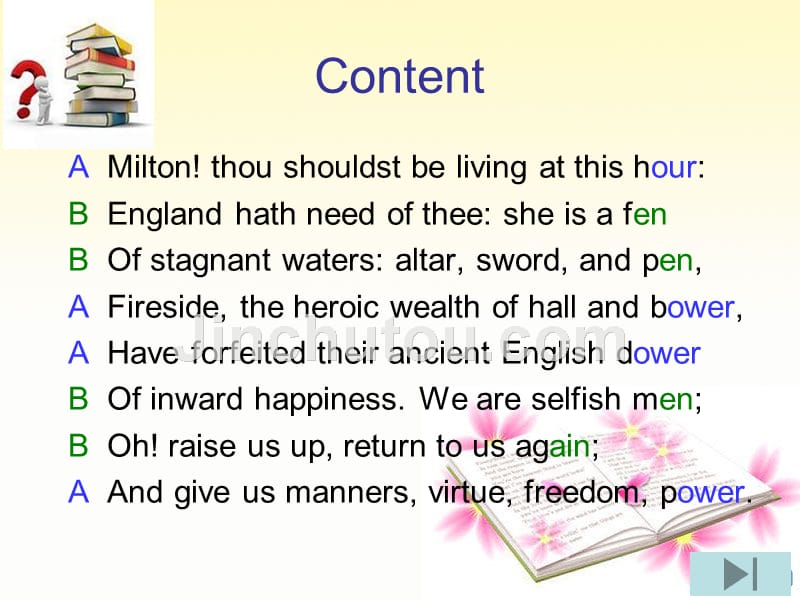 williamwordsworth--《sonnet：london,1802》_第4页