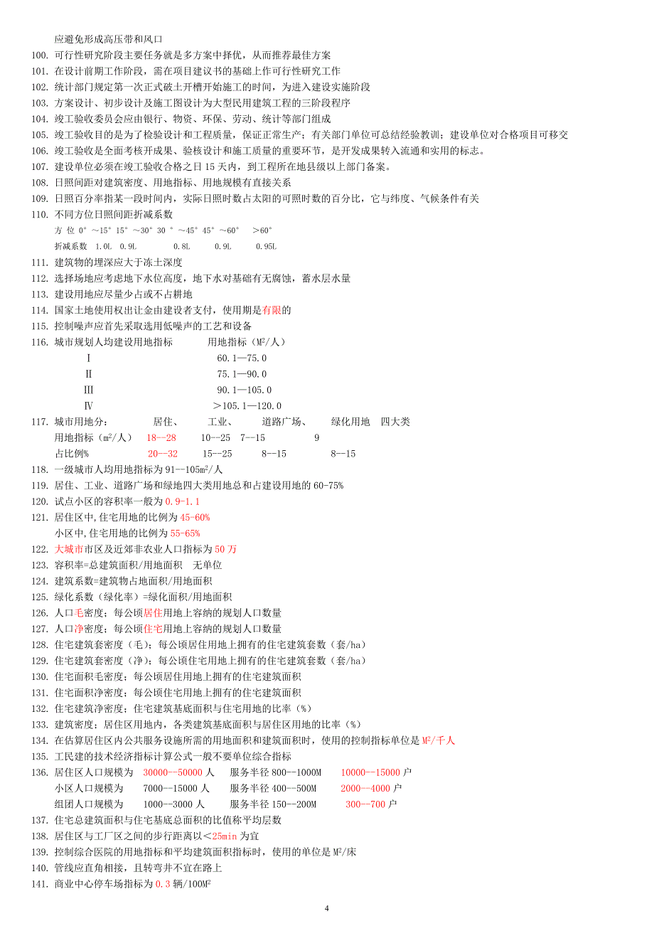 一级注册建筑师考试复习剖析._第4页