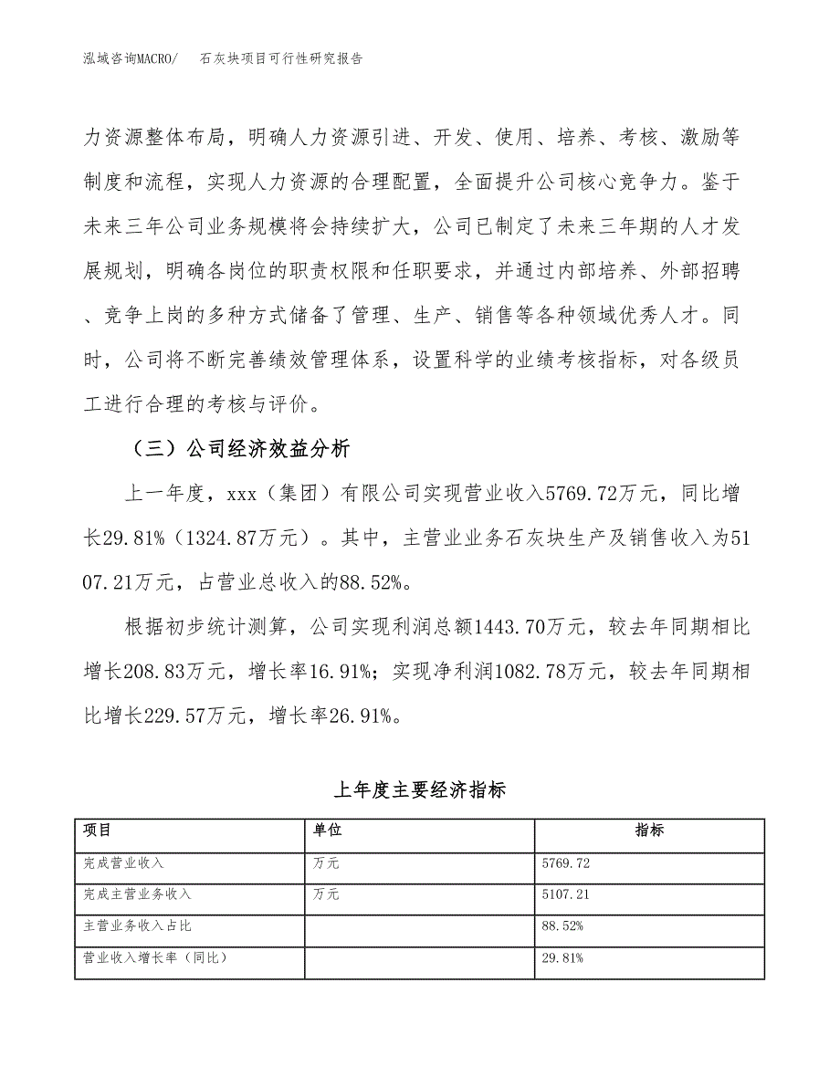 石灰块项目可行性研究报告（总投资4000万元）（21亩）_第4页