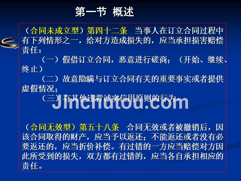 《合同法》课件04缔约过失、合同的效力_第3页