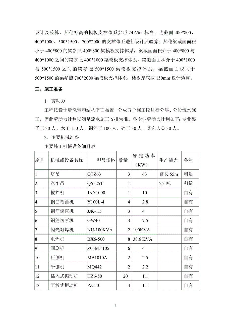 高支撑模板排架方案_第4页