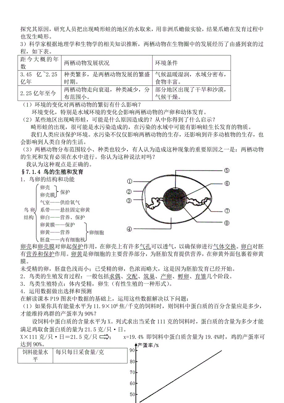 八年级生物下册复习提纲._第4页