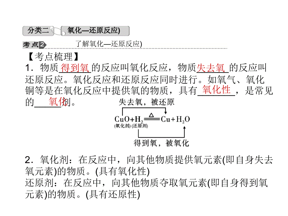 【中考试题研究】2015中考生命科学(浙教版)总复习课件：第37讲常见的化学反应概要_第4页