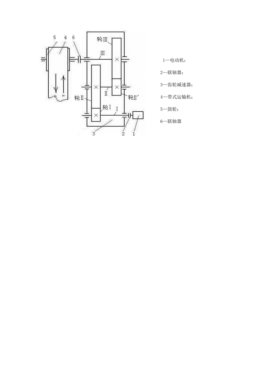 带式运输机传动装置的二级圆柱齿轮减速器1_第3页