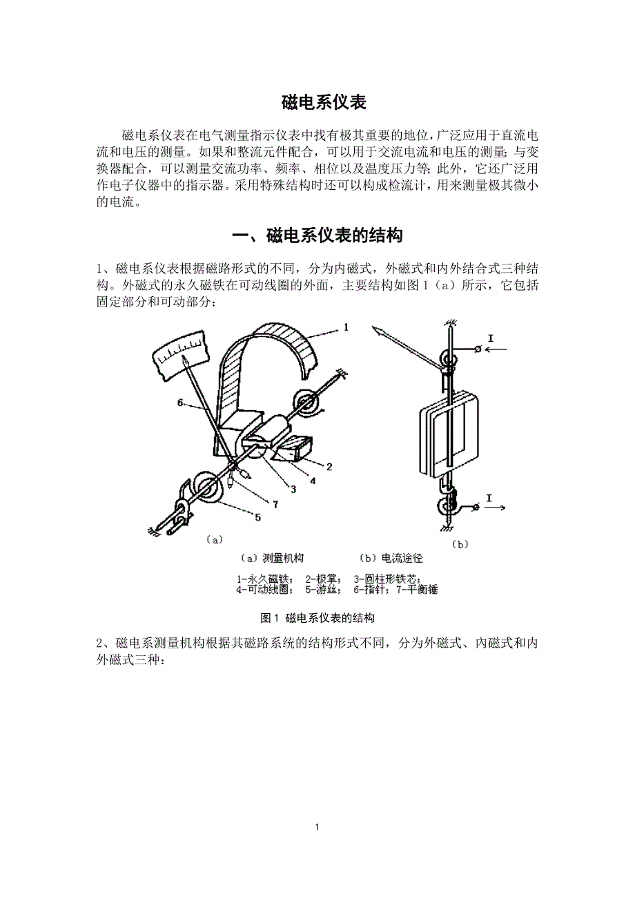 电工仪表测量课程设计讲义_第3页