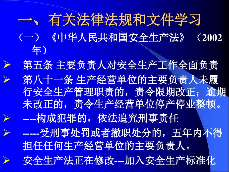 企业安全生产标准化有关文件与简介1讲义_第2页