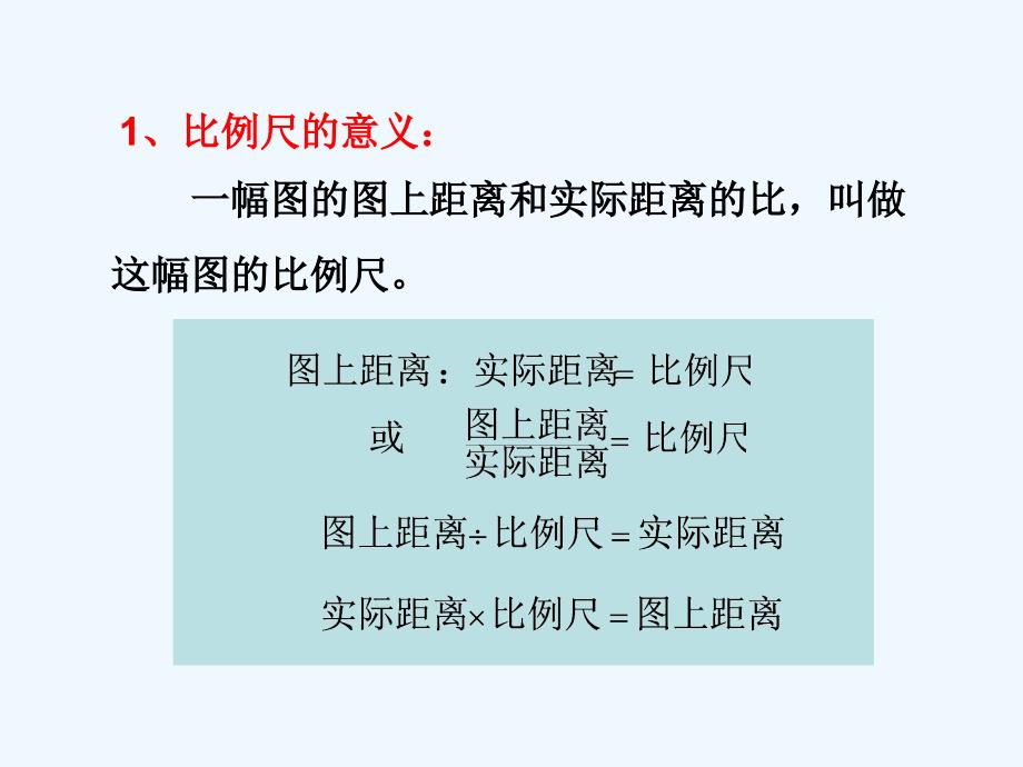 数学人教版本六年级下册《比例》整理与复习_第4页