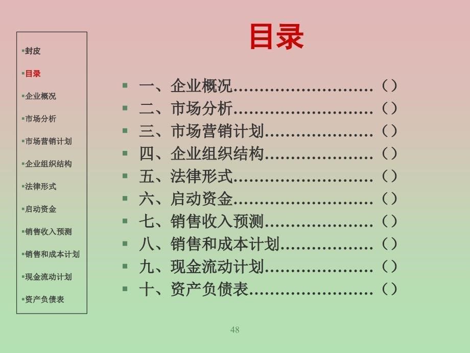 商业计划书写作(2)_第5页