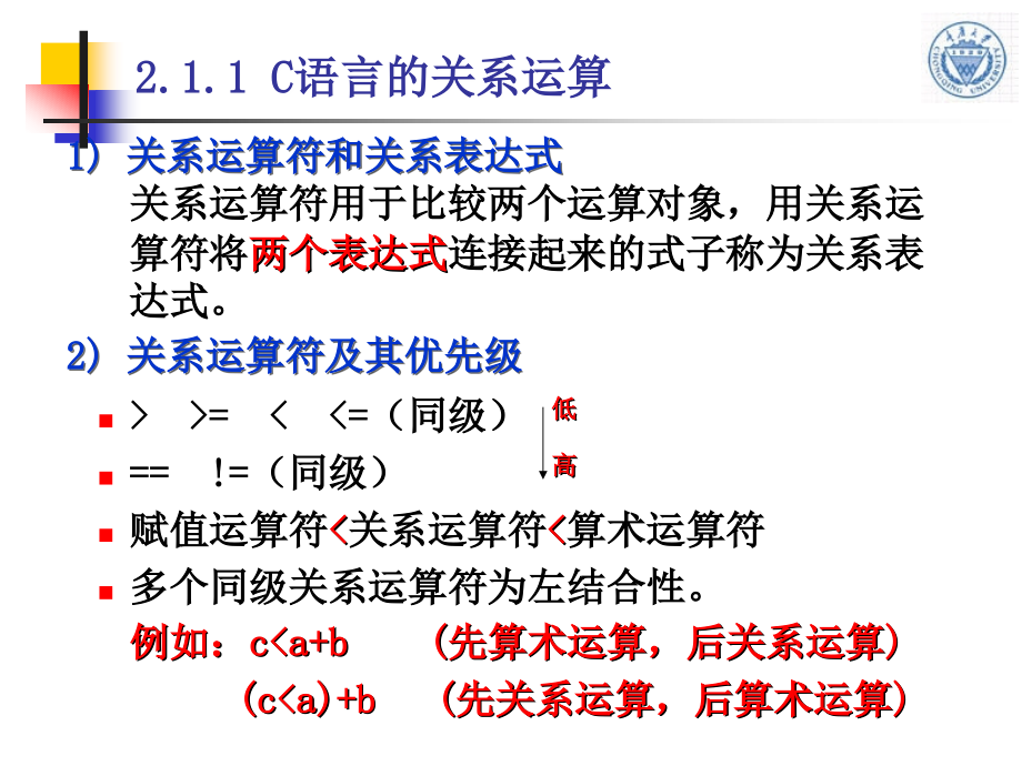 重庆大学c程ppt第二章._第4页