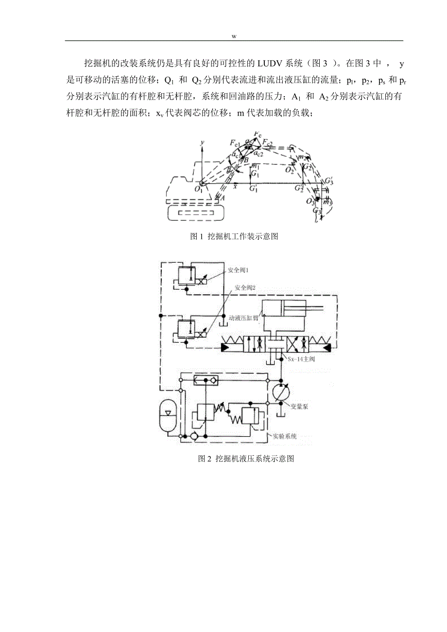 外文翻译--挖掘机臂液压系统的模型化参量估计(适用于毕业论文外文翻译中英文对照)_第3页