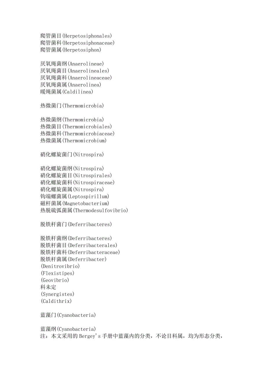 部分细菌分类表汇总._第4页