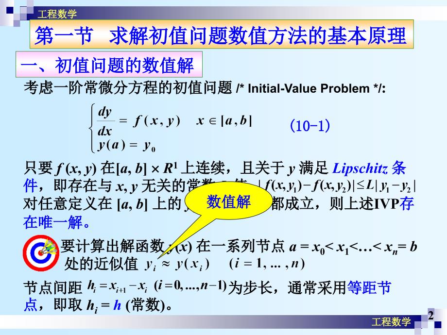 常微分方程初值问题的数值方法基础剖析_第2页