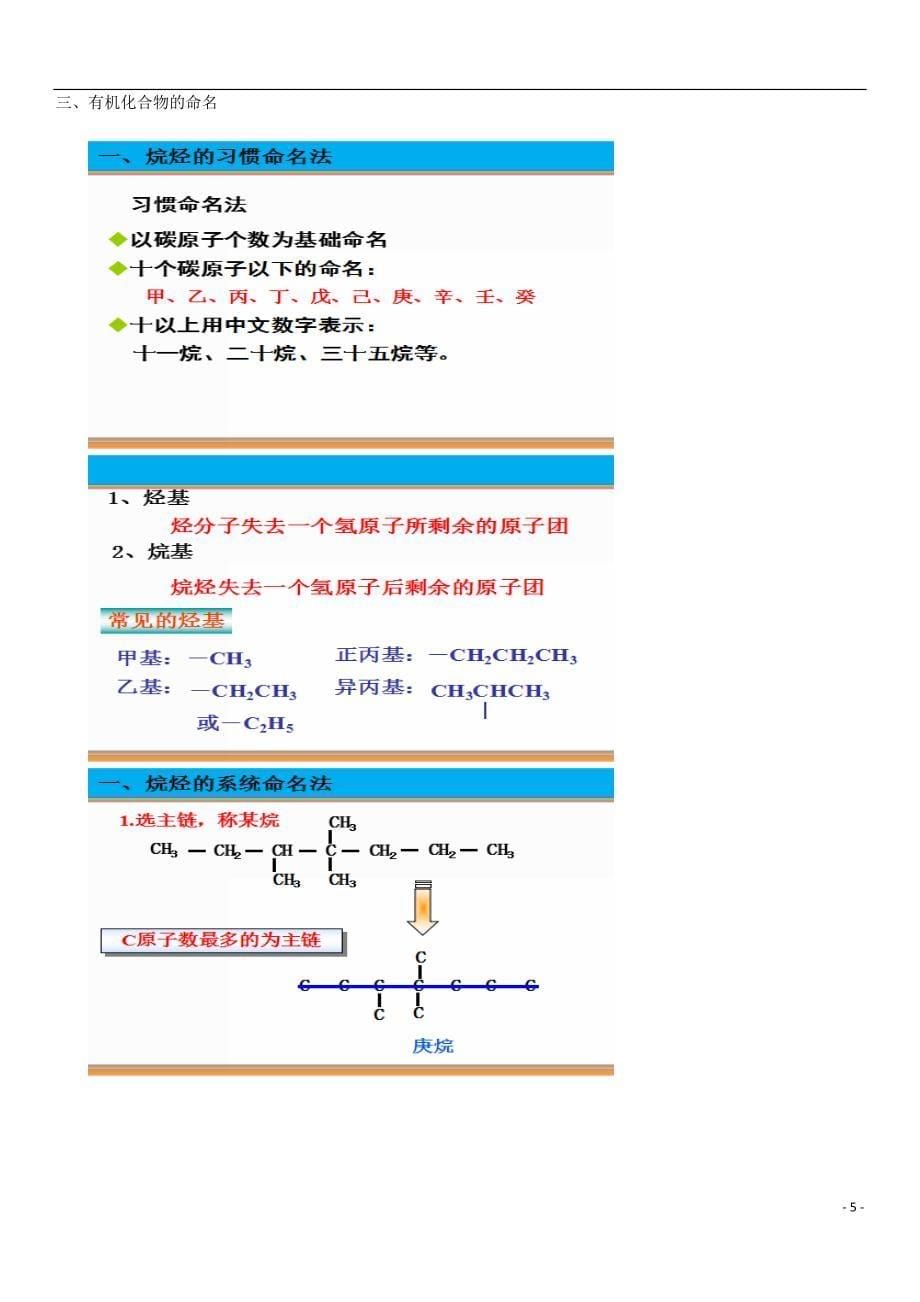 高中化学.选修五知识结构整理._第5页