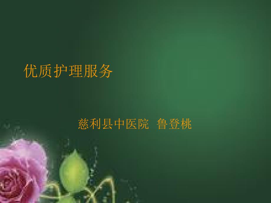 优质护理服务.ppt2012_第1页