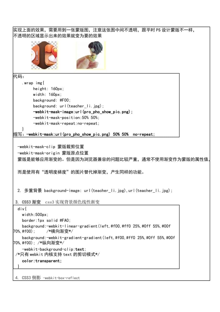 css3主要知识点总结+html5新标签(图文版)剖析_第5页